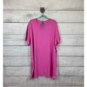 old navy t shirt dress plus size Old Navy Women's Vintage Crew-Neck Mini T-Shirt Dress - Blue